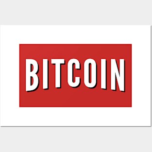 Bitcoin Posters and Art